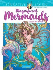 Creative Haven Magnificent Mermaids Coloring Book