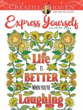 Creative Haven Express Yourself Coloring Book