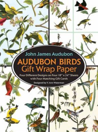 Audubon Birds Gift Wrap Paper by John James Audubon