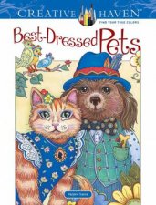 Creative Haven BestDressed Pets Coloring Book