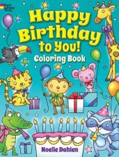 Happy Birthday To You Coloring Book