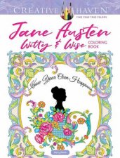 Creative Haven Jane Austen Witty  Wise Coloring Book