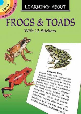 Learning About Frogs And Toads by Sy Barlowe
