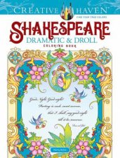 Creative Haven Shakespeare Dramatic  Droll Coloring Book