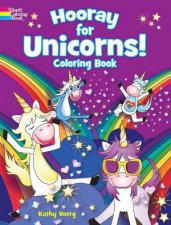 Hooray For Unicorns Coloring Book