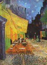 Van Goghs Cafe Terrace At Night Notebook