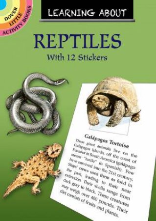 Learning About Reptiles by Jan Sovak