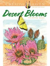 Creative Haven Desert Blooms Coloring Book