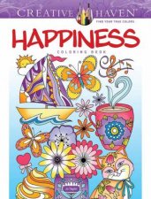 Creative Haven Happiness Coloring Book