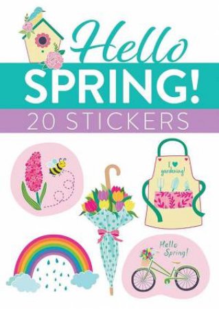 Hello Spring! 20 Stickers by JESSICA MAZURKIEWICZ