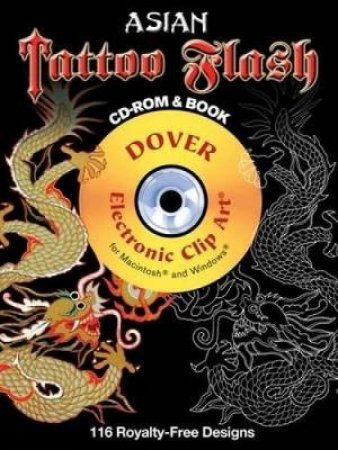 Asian Tattoo Flash CD-ROM and Book by ALAN WELLER