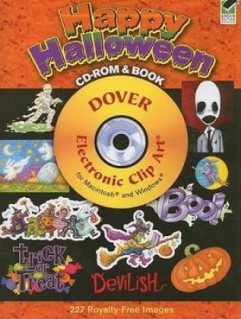 Happy Halloween CD-ROM and Book by DOVER