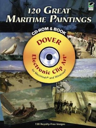 120 Great Maritime Paintings CD-ROM and Book by CAROL BELANGER GRAFTON