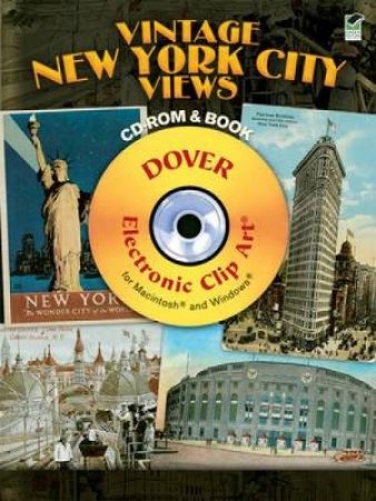 Vintage New York City Views CD-ROM and Book by CAROL BELANGER GRAFTON