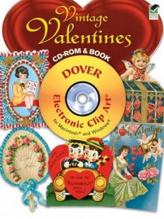Vintage Valentines CD-ROM and Book by CAROL BELANGER GRAFTON