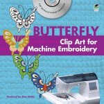 Chinese Butterfly Clip Art for Machine Embroidery