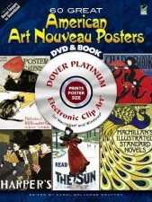 60 Great American Art Nouveau Posters Platinum DVD and Book