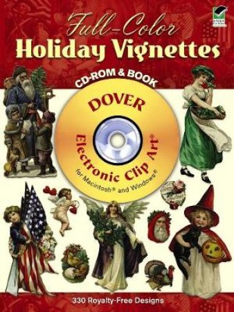 Full-Color Holiday Vignettes CD-ROM and Book by DOVER