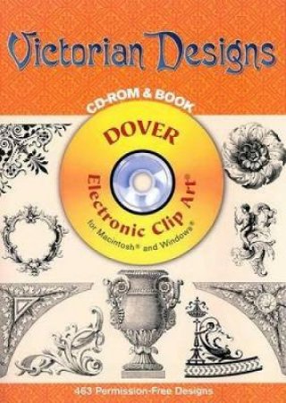Victorian Designs CD-ROM and Book by DOVER