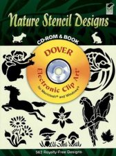 Nature Stencil Designs CDROM and Book