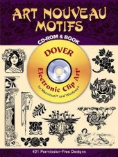 Art Nouveau Motifs CDROM and Book