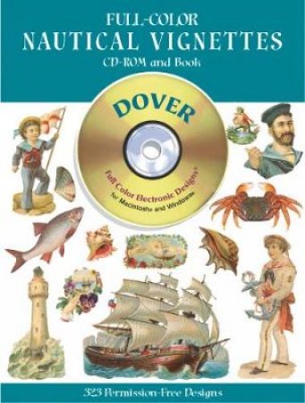 Full-Color Nautical Vignettes CD-ROM and Book by DOVER