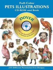 FullColor Pets Illustrations CDROM and Book