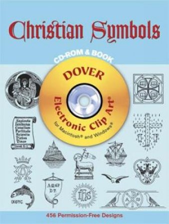 Christian Symbols CD-ROM and Book by DOVER