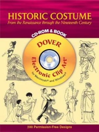 Historic Costume CD-ROM and Book by TOM TIERNEY