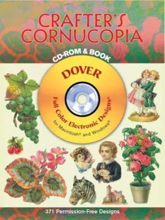 Crafter's Cornucopia CD-ROM and Book by DOVER