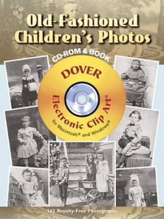 Old-Fashioned Children's Photos CD-ROM and Book by DOVER