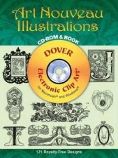 Art Nouveau Illustrations CDROM and Book