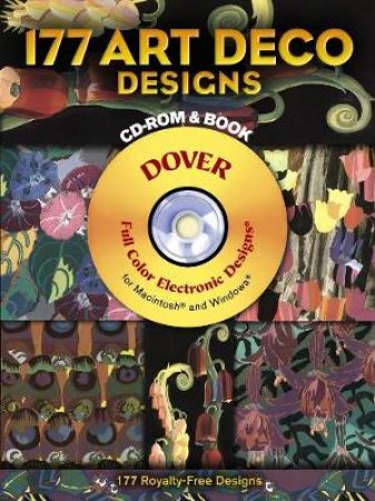 177 Art Deco Designs CD-ROM and Book by EDOUARD BENEDICTUS