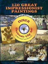 120 Great Impressionist Paintings CDROM and Book