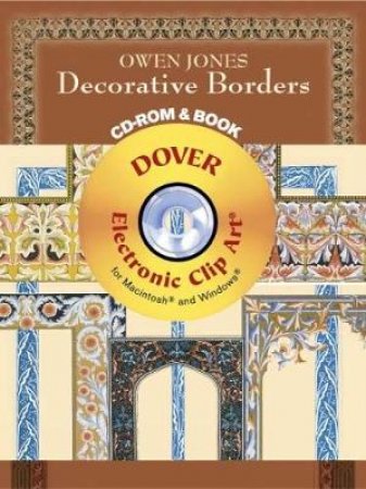 Owen Jones Decorative Borders CD-ROM and Book by OWEN JONES