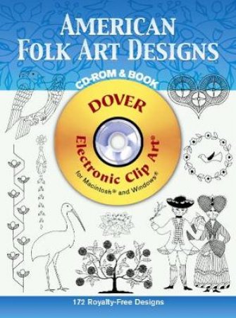 American Folk Art Designs CD-ROM and Book by JOSEPH D'ADDETTA
