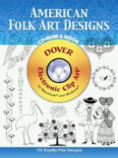 American Folk Art Designs CDROM and Book