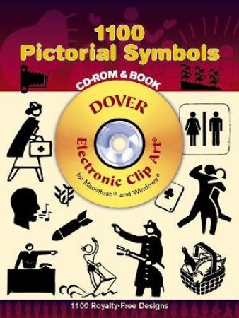 1100 Pictorial Symbols CD-ROM and Book by RUDOLF MODLEY
