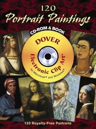 120 Portrait Paintings CD-ROM and Book by CAROL BELANGER GRAFTON