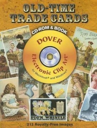 Old-Time Trade Cards CD-ROM and Book by CAROL BELANGER GRAFTON