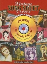 Vintage Song Sheet Covers CDROM and Book