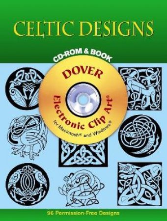 Celtic Designs CD-ROM and Book by DOVER