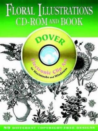 Floral Illustrations CD-ROM and Book by DOVER