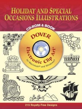 Holiday and Special Occasions Illustrations CD-ROM and Book by DOVER