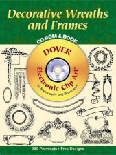 Decorative Wreaths and Frames CDROM and Book