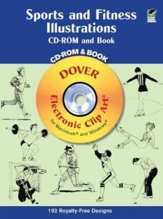 Sports and Fitness Illustrations CD-ROM and Book by DOVER