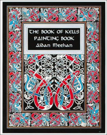 Book Of Kells Painting Book by Meehan Aidan