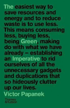 The Green Imperative by Victor Papanek