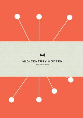 Mid-Century Modern 3 notebook set by Design Here
