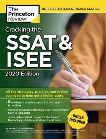 Cracking The Ssat & Isee, 2020 Edition by Princeton Review